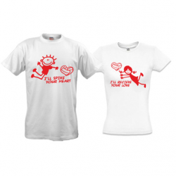 Парные футболки "Recive your love"