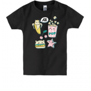 Детская футболка Cat-food