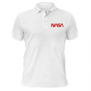 Чоловіча футболка-поло NASA Worm logo