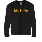 Детская футболка с длинным рукавом Mr. Smile