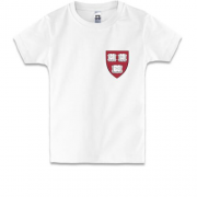 Детская футболка Harvard logo mini