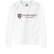 Детская футболка с длинным рукавом Harvard University