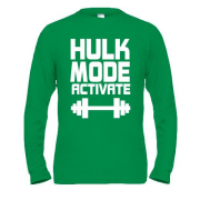 Чоловічий лонгслів Hulk Mode Activate