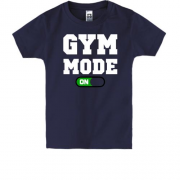 Детская футболка Gym Mode On