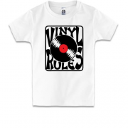 Детская футболка Vinyl Rules