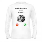 Чоловічий лонгслів Pablo Escobar is calling