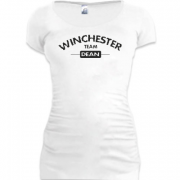 Женская удлиненная футболка "Winchester Team - Dean"