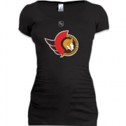 Женская удлиненная футболка Ottawa Senators