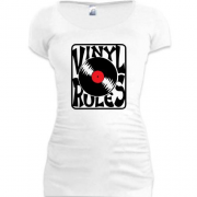 Подовжена футболка Vinyl Rules (2)