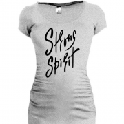 Подовжена футболка Strong spirit
