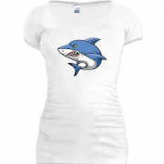 Подовжена футболка Angry Shark