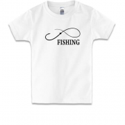Детская футболка Fishing infinity