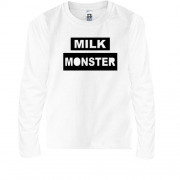 Детская футболка с длинным рукавом Milk Monster