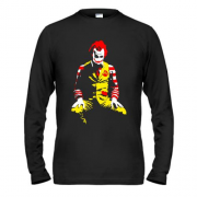 Чоловічий лонгслів Ronald McDonald Clown art