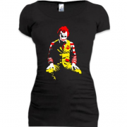 Подовжена футболка Ronald McDonald Clown art