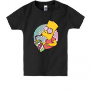 Дитяча футболка Bart Drinks Soda Art