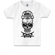 Детская футболка Skull skateboard team