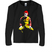 Детская футболка с длинным рукавом Ronald McDonald Clown art