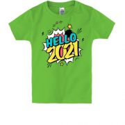 Детская футболка Hello 2021