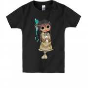 Детская футболка Indian girl