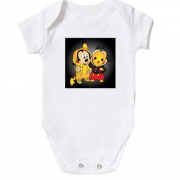 Дитячий боді Mickey mouse and pikachu
