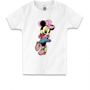Детская футболка Minnie Mouse cowboy