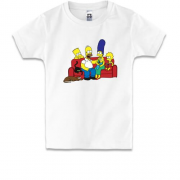 Детская футболка Simpsons family