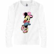 Детская футболка с длинным рукавом Minnie Mouse cowboy
