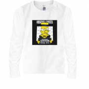 Детская футболка с длинным рукавом Bart original gangssta