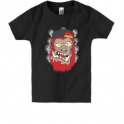 Детская футболка Gorilla with red beard