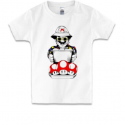Детская футболка Mario with a case