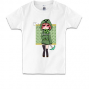 Детская футболка Minecraft Girl