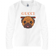 Детская футболка с длинным рукавом Gucci dog