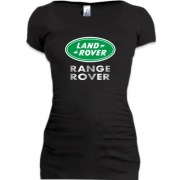 Подовжена футболка Land rover Range rover