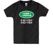 Детская футболка Land rover Range rover