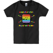 Детская футболка Omg Pop It