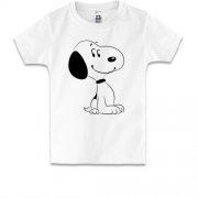 Детская футболка собака Снупи