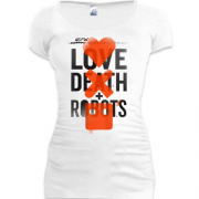 Подовжена футболка LOVE DEATH + ROBOTS