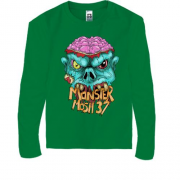 Детская футболка с длинным рукавом с монстром Monster Mosh 37
