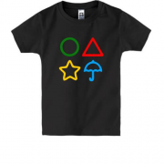 Дитяча футболка Гра в кальмара - Цукрові соти (2)