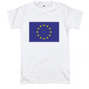 Футболка с флагом  Евро Союза