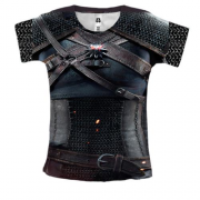 Женская 3D футболка Witcher 3 - Геральт