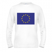 Лонгслив с флагом  Евро Союза