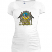 Подовжена футболка Glory to Ukraine (солдати)