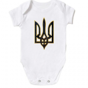 Дитячий боді з гербом України стилізованим під кору