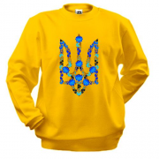 Світшот з гербом України у стилі писанки