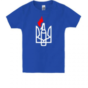 Детская футболка Тризуб с коктейлем Молотова