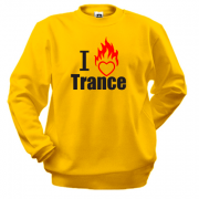 Свитшот I love Trance (3)