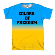 3D футболка Colors Of Freedom