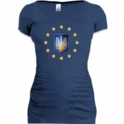 Подовжена футболка Україна це Європа